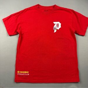 Primitive Red Crew Neck T-Shirt